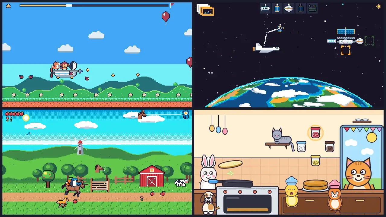 PixelPals couch games